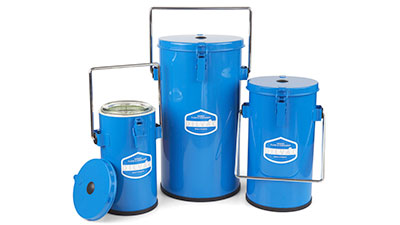 DEWAR, emailliert - Transport