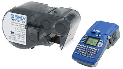 Etiketten f�r den BMP51/53