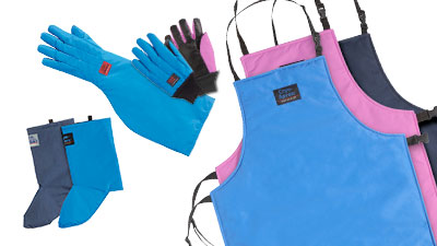 Handschuhe/Sch�rzen/Gamaschen