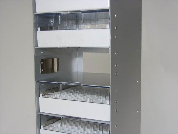 Lagerturm mit SC f�r 5x5 Raster