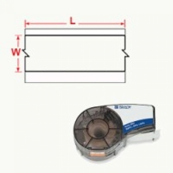 Nylongewebe, schwarz auf wei�, 19,05 x 4,88 mm