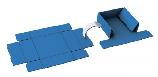 True North Rillierte Freezer Boxen (Flatpack Boxen)