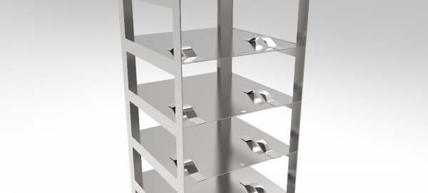 Cryo-Clips f�r Racks
