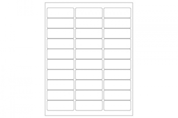 Cryo-Tags 67x25 mm f�r Laser-Drucker (3.000 Stk.)