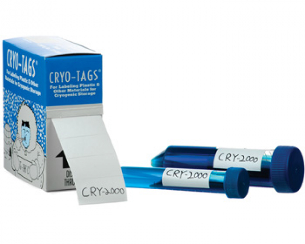 Cryo-Tags 38x19 mm auf Rolle