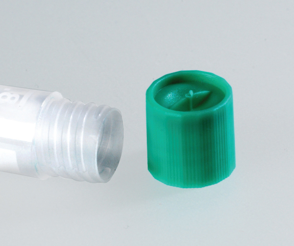 Cryo Vials 2ml Aussengewinde, natur