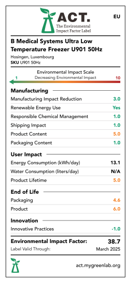 Ultra-Tiefk�hlschrank U901