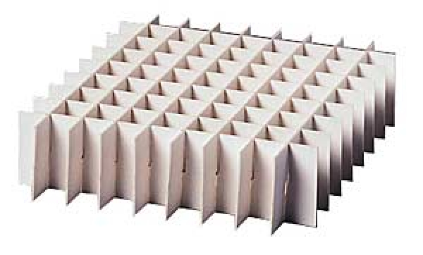 Rastereinsatz 136 x 136mm, Rasterh�he 30 mm