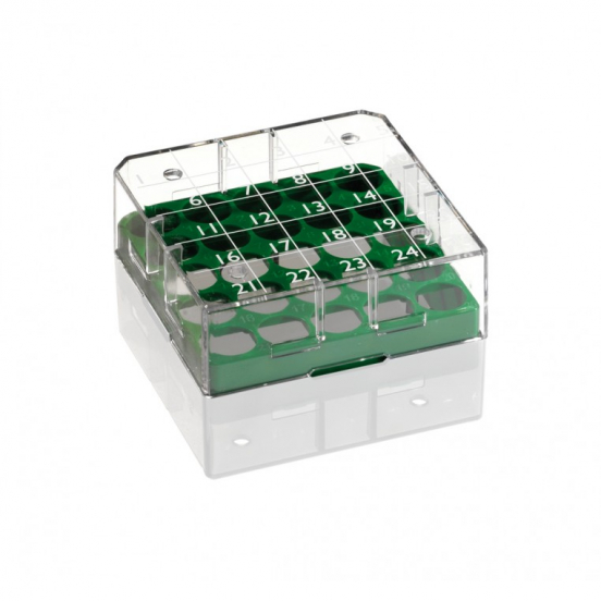 Kryobox 1/4 Format mit 5x5 Raster