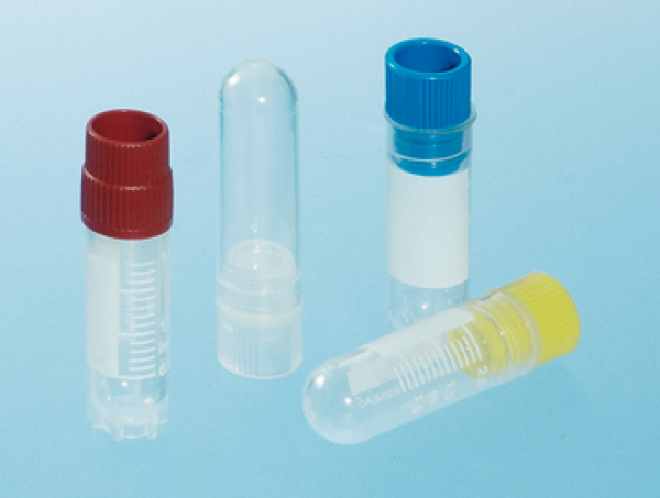 Cryo.s Einfrierr�hrchen 2ml mit Innengewinde u. Stehkreuz