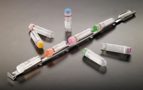 6er Aluminiumhalter f�r Kryor�hrchen